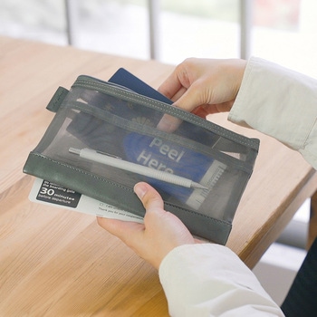 ベルポストメッシュケースPEN セキセイ