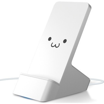 EC-QS03WF ���C�����X�[�d�� Qi �ő�o��10W �W��5W �����X�^���h ����~�߃p�b 1m�P�[�u���t�� �G���R�� 65406925