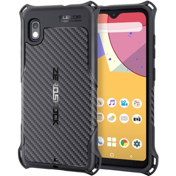 PMWG204ZEROGBK Galaxy A21 ケース カバー ZEROSHOCK 耐衝撃 TPU