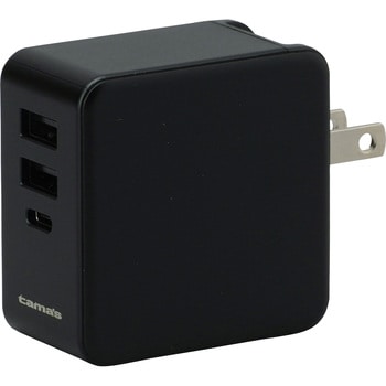 PD 65W コンセントチャージャー C+Ax2 多摩電子