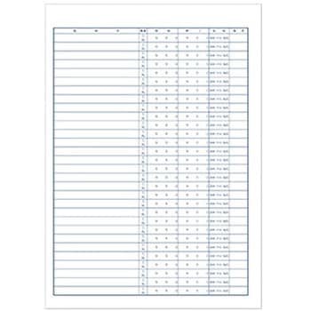 カルテ用紙 1号(診療録) 社保・国保 兼用タイプ 金鵄製作所