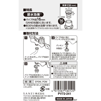 節水コア SANEI