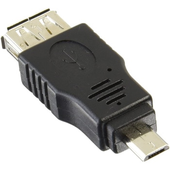 変換プラグ USB A(メス)→microUSB(オス) 変換名人