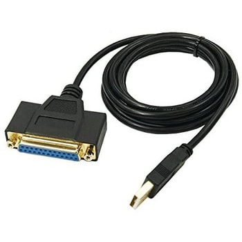USB-PL25/18G2 変換ケーブル USB to パラレル25ピン(1.8m) 1個 変換