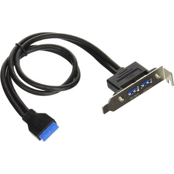 PCIB-USB3/2FL PCIブラケット USB3.0 PCIブラケット 1個 変換名人