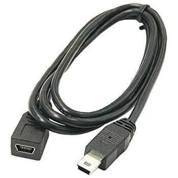 ケーブル miniUSB延長ケーブル(90cm)フル結線 変換名人 USBケーブル 【通販モノタロウ】 USBM5/CA90F