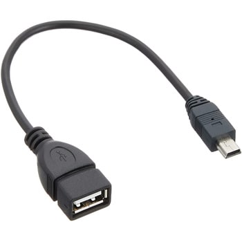 USB-M5H/CA20 ケーブル USBケーブル20cm miniUSB HOSTケーブル 1個