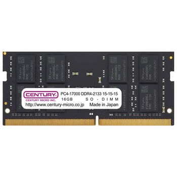 CB16G-SOD4U2133 NT用 PC4-17000 DDR4-2133 260pin SODIMM 2RK 1.2v 1