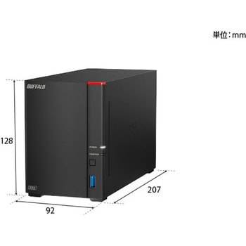 LS720D0402 リンクステーション LS720D ネットワークHDD 2ベイ 1本