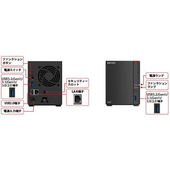 リンクステーション LS720D ネットワークHDD 2ベイ