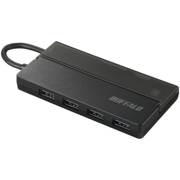 USB3.1(Gen1) Type-C バスパワーハブ 4ポート ケーブル収納 BUFFALO(バッファロー)