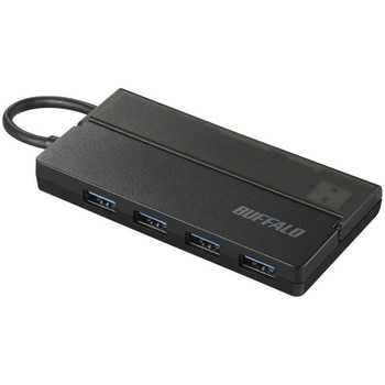 USB3.0 バスパワーハブ 4ポート ケーブル収納 BUFFALO(バッファロー)