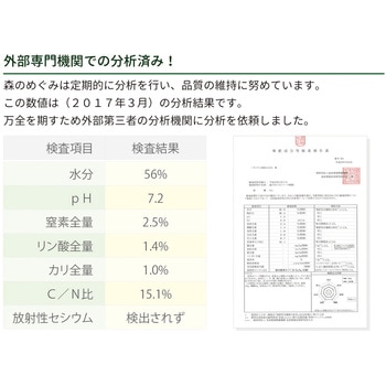 森のめぐみ 20L 3袋セット パネフリ工業