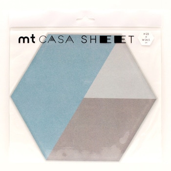 mt CASA SHEET 六角形 カモ井加工紙