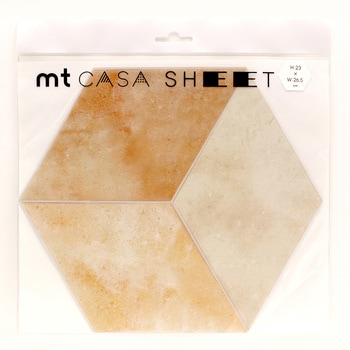mt CASA SHEET 六角形 カモ井加工紙