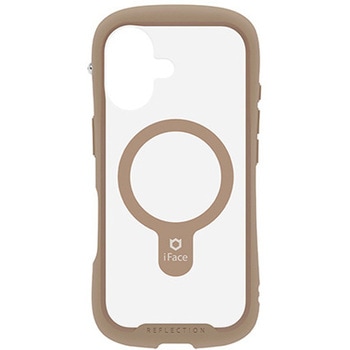 41-183179 [iPhone 17��p]iFace Reflection MagSynq �����K���X�N���A�P�[�X iFace �x�[�W���F   41-183179 65426421