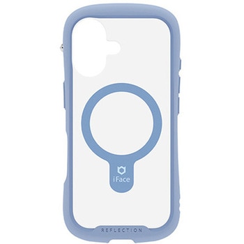 41-183186 [iPhone 17��p]iFace Reflection MagSynq �����K���X�N���A�P�[�X iFace �y�[���u���[�F   41-183186 65426430