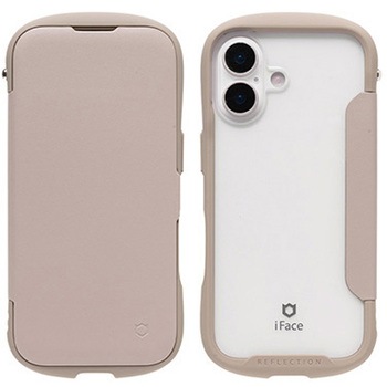 [iPhone 17専用]iFace Reflection ダイアリー ポリカーボネート クリアケース iFace