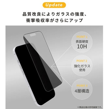[iPhone 17 Pro Max/16 Pro Max専用]iFace 強化ガラス 画面保護フィルム iFace