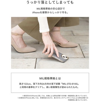 [iPhone 17 Pro専用]salistyクリアカラー耐衝撃ハードケース salisty