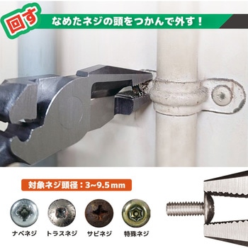 ネジザウルスva エンジニア ねじプライヤ 通販モノタロウ Pz 79