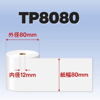 サーマル紙ロール(5巻入) 日本プリメックス