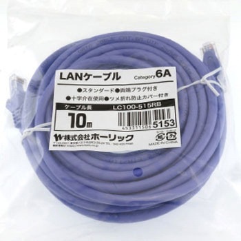 LANケーブル UTP カテゴリー6A ホーリック