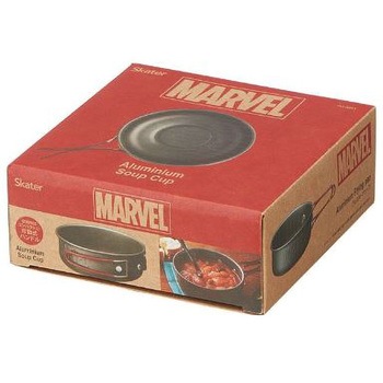 アルミ製ボウル(ハンドル付)MARVEL ロゴ スケーター