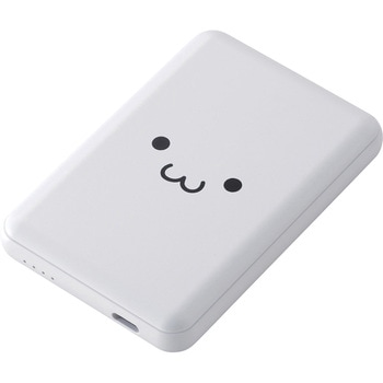 EC-C15WF ���o�C���o�b�e���[ 5000mAh �y�� ���^ ���^ 15W ���o��(USB Type-C�~1) �[�d�� �G���R�� ���낿���(�z���C�g�~�u���b�N)�F 65453887