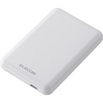 モバイルバッテリー 5000mAh 軽量 小型 薄型 15W 入出力(USB Type-C×1) 充電器 エレコム