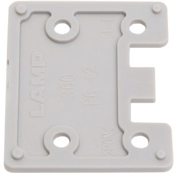 360-DP2-P6 オリンピアシリーズ ディスタンスプレート 2mm厚 LAMP(スガツネ工業) 65463029