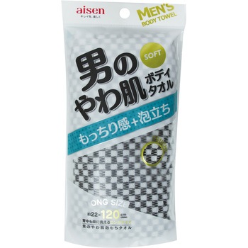 男のやわ肌泡もちタオル アイセン