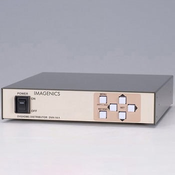DVI/HDMI1入力4出力分配器 イメージニクス