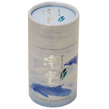 お線香【銘香 凜楽 筒型ミニ寸 海藻の香り】 丸叶むらた