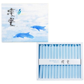 ろうそく【凜楽ろうそく 56本入】 丸叶むらた