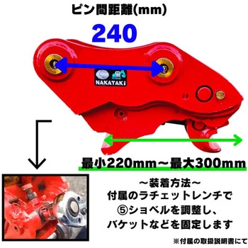 クイックヒッチ NAKATAKI