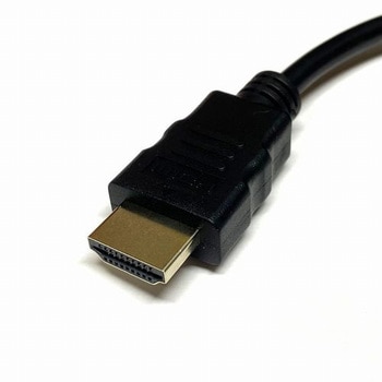 DVI-D(メス)-HDMI(オス)変換ケーブル 15CM エスエスエーサービス