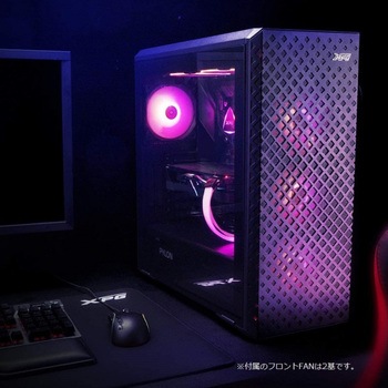 DEFENDERPRO-BKCWW フロントメッシュ ARGBファン3基搭載 ミドル