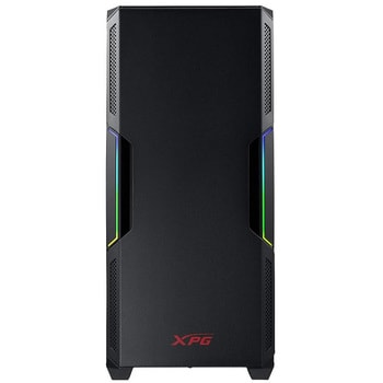 ARGB フロントパネル & ファン2基搭載 ミドルタワーPCケース XPG Starker