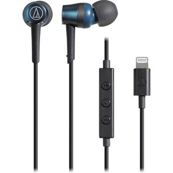 Lightning用イヤホン audio-technica