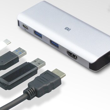 USBType-Cマルチアダプター(HDMI・PD・USBハブ) ラトックシステム