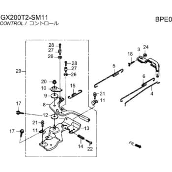 Z5t 000 ボルト ガバナーアーム 号機 使用 1個 ホンダ 通販サイトmonotaro