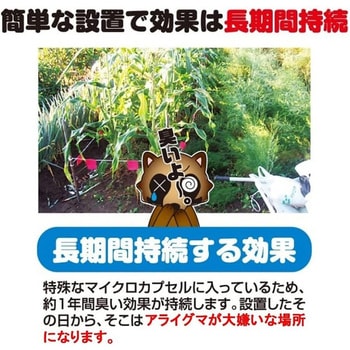 撃退 忌避剤 シートタイプ アライグマ タマハシ