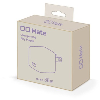 CIO Mate Charger 002 30W1C エアリーパープル CIO