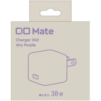 CIO Mate Charger 002 30W1C エアリーパープル CIO