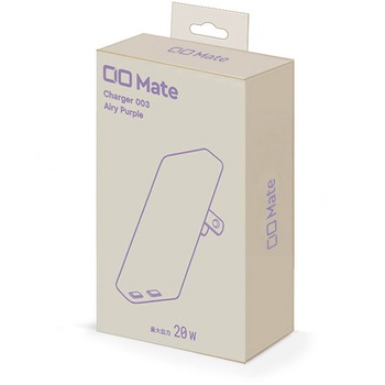 CIO Mate Charger 003 20W2C Slim エアリーパープル CIO