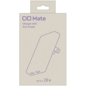 CIO Mate Charger 003 20W2C Slim エアリーパープル CIO