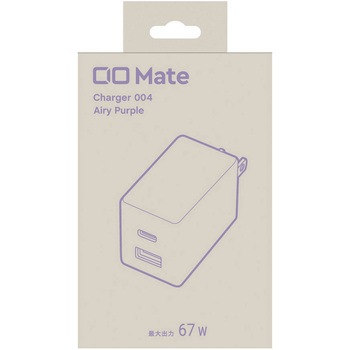 CIO Mate Charger 004 65W1C1A エアリーパープル CIO