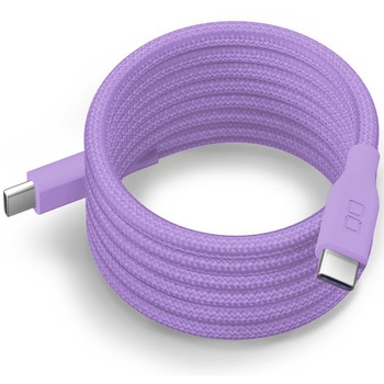 スパイラルケーブル CtoC 2m エアリーパープル CIO