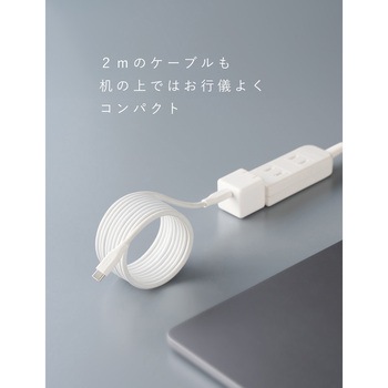 スパイラルケーブル CtoC 2m エアリーパープル CIO